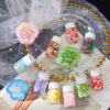 Wholesale DIY Crystal Dropping Gel Fruit Soft Pottery Candy Accessories  In Globe Balls Snow Stars Pearl Flowing Sand Filler