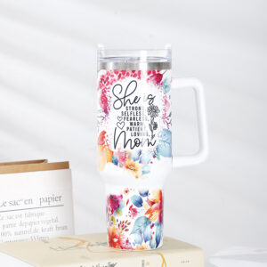 Letter flower / 40oz