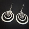 Wholesale Geometric Spiral Alloy Irregular Earrings