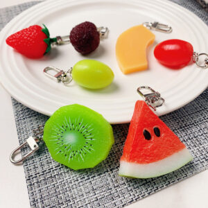 O1CN01RVacz91GsZK34I2Rm__2637980678-0-cib Wholesale Simulation PVC Simulation Fruit Keychain
