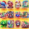 Wholesale 10cm Cartoon Christmas DIY Acrylic Pen Holder OLY Exclusive