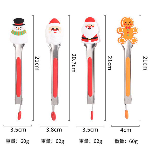 O1CN01RYiX9h2NWmBhj9ha1_3017369971-0-cib Wholesale Christmas Stainless Steel Food Tongs