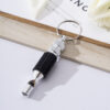 Wholesale Diamond Whistle Two Section Aluminum Whistle Outdoor Survival Training Whistle Keychain