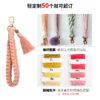 Wholesale Hand Woven Bohemian Fringed Cotton Rope Keychain