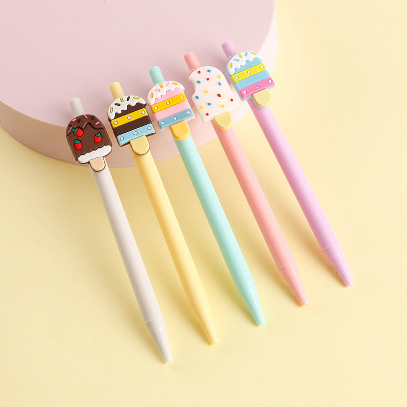 Wholesale Plastic Cartoon Ice Cream Ballint Pen