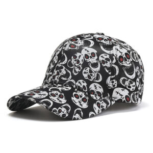 O1CN01Rj6Mhi23SqEqGwZDy__975647255-0-cib Wholesale of Halloween Skull Cotton Baseball Caps