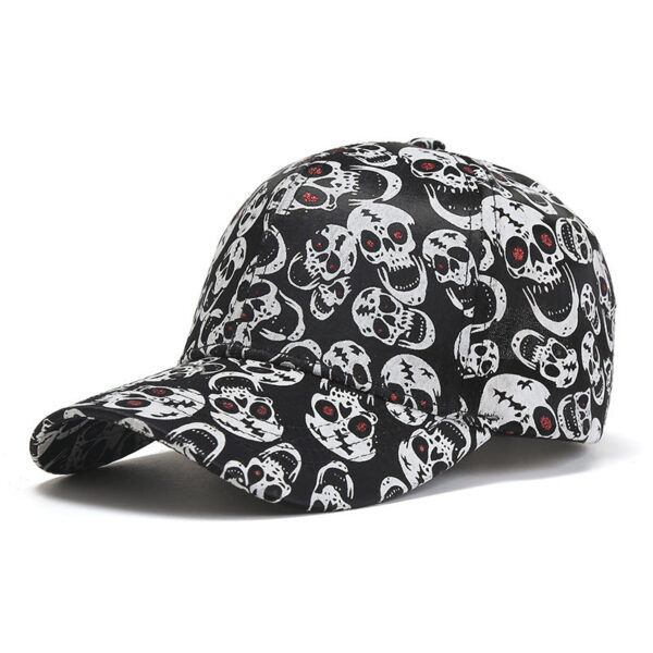 Wholesale of Halloween Skull Cotton Baseball Caps