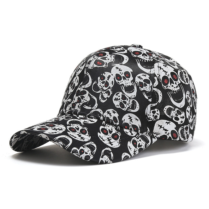 Wholesale of Skull Cotton Baseball Caps