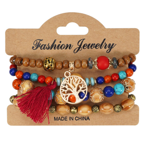O1CN01Rk7keO28yVso5whWf_1850018001-0-cib Wholesale Bohemian Wooden Tree of Life Bracelet Set