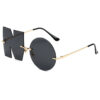 Wholesale PC NO Irregular Rimless Sunglasses
