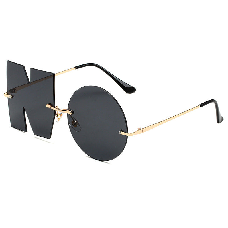 Wholesale PC NO Irregular Rimless Sunglasses