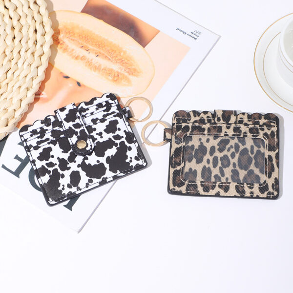 Wholesale PU Leopard Card Holder