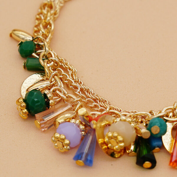 O1CN01RlX4on1K0lEGq3HFQ_3458671102-0-cib Wholesale Glass Crystal Mixed Color Multilayer Beaded Bracelet