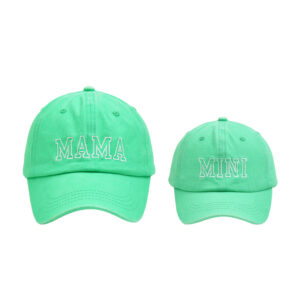 fruit green / Single Top Cutout Embroidery Letter MAMA
