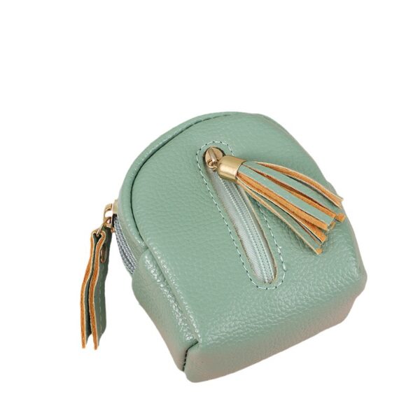 Wholesale PU Tassel Coin Purse Keychain