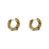 Wholesale Golden Circle Alloy Earrings