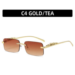 C4-gold frame tea