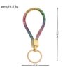 Wholesale Resin Colorful Rhinestone Lanyard Keychain