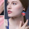 Wholesale USA Independence Day Acrylic Earrings
