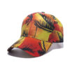 Wholesale Polyester Flower Print Baseball Cap
