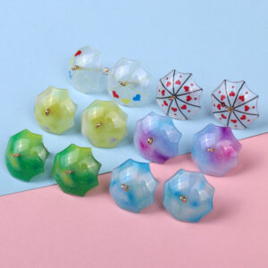 Wholesale Acrylic Small Umbrella Pendant Beads