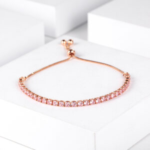 Rose gold/pink zircon