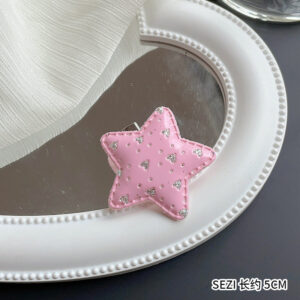 11022B pink five-pointed star