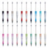 Wholesale Beadable Pens Starry Sky UV Plating Gradient DIY Bead Pen