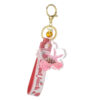 Wholesale Acrylic Quicksand Cherry Blossom Creative Key Chain