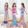 O1CN01S30Dxl1MpG7T5u8qf__2676851483-0-cib Wholesale Mermaid Kids Polyester Swimwear Three-Piece Set