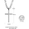 O1CN01S6Rdjr1E3c0v6aDpD_2211909900296-0-cib Wholesale Stainless Steel Cuban Chain Cross Necklaces
