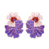 O1CN01S6wwko2JjMVqkltoD_3025409457-0-cib Wholesale Exaggerated Enamel Flower Zinc Alloy Earrings