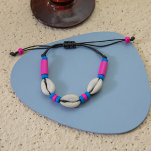 Pink blue black rope