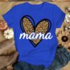O1CN01S8V7rO1ta2LREY2Vu_2206787565917-0-cib Wholesale Cotton MAMA Mother's Day Love Pattern Round Neck Short Sleeves