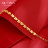 Wholesale Alloy Gold-plated Simulation Bracelet with High-end Feel, Light Luxury, Four Leaf Lucky Grass Retro Bracelet
