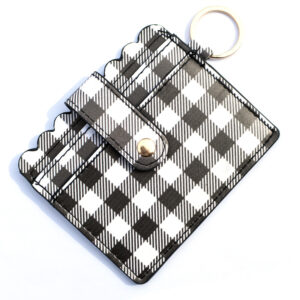 Black and white plaid