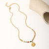 O1CN01SAPI5Z2ElaCzI4CSF_2210913638785-0-cib Wholesale Cat's Eye Stone Sun Color Stone Stainless Steel Necklace