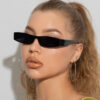 Wholesale Retro Small Frame Square PC Sunglasses