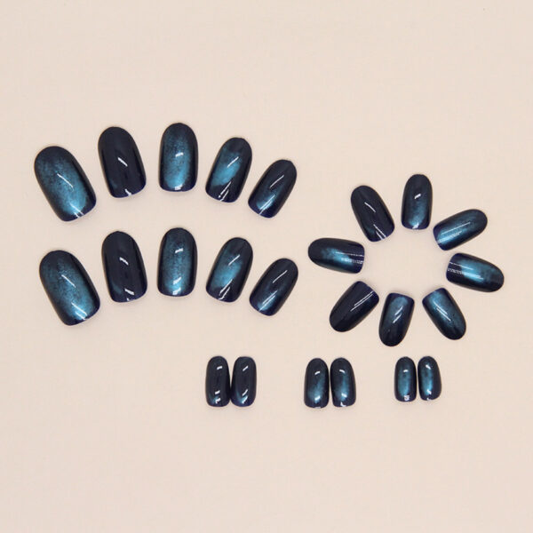 Wholesale Deep Cat Eye Oval Round Nail Stickers