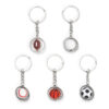 Wholesale Spinning Small Basketball Alloy Keychains
