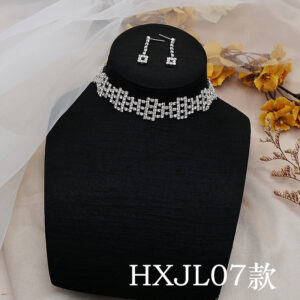 HXJL07 silver white drill / silver plating