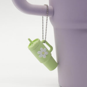 Green Flower Flower Cup Bead Chain