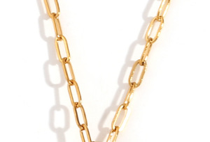 Single length 3.6 width 1.8 0 word chain 40+5cm-gold