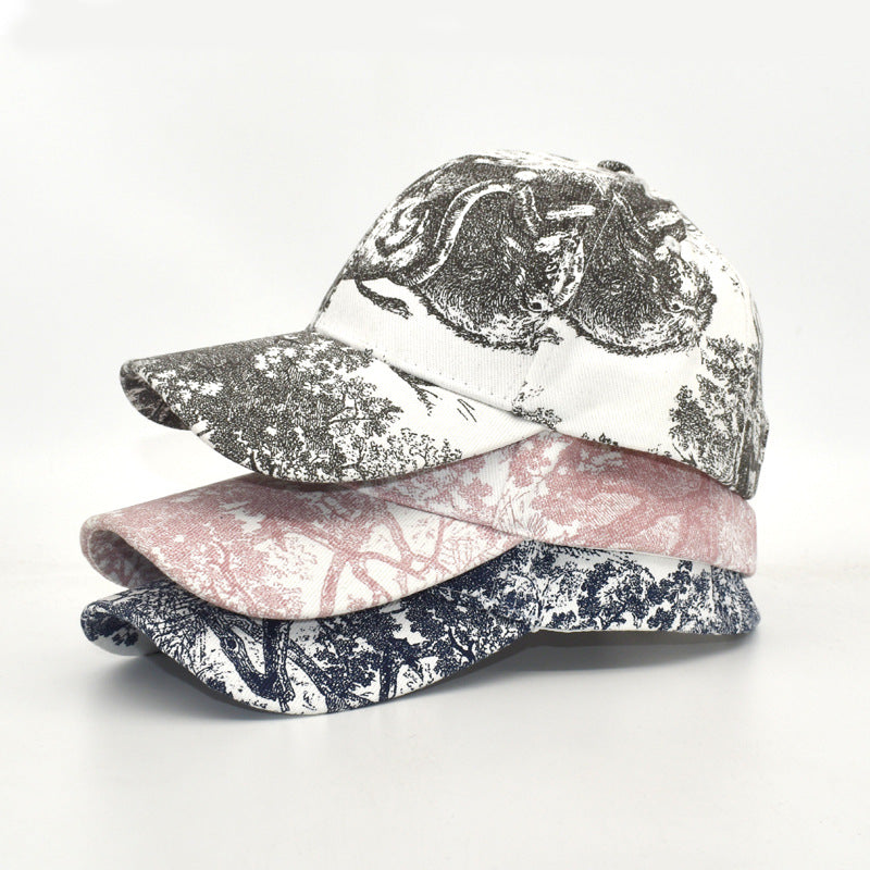Wholesale Cotton Painted Baseball Caps