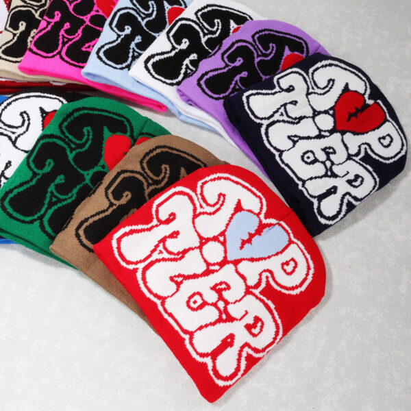 O1CN01SNrmsW286T3kYJ9Lv_2214741237883-0-cib Wholesale Y2K Jacquard Knitted Hat Woolen Hat