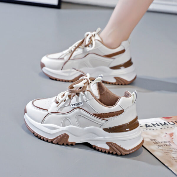 Wholesale Casual Thick Sole Heightening Sneakers