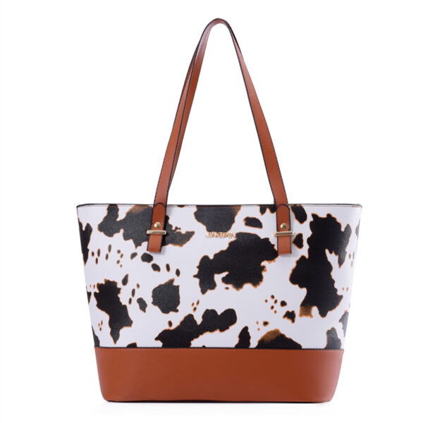 O1CN01SR1Zo72LoWBD4LuK4_2209967679739-0-cib Wholesale PU Cow Pattern Mother Bag Multi-Piece Set Shoulder Bag Handbag Bag