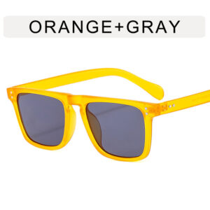 Metal hinge / Orange frame full Gray