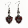 O1CN01ST7xB11s8j6GXLVrk_2215426625722-0-cib Wholesale Dark Gothic Style Wild Rose Heart Shaped Blood Eye Oil Drop Bat Earrings