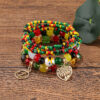 Wholesale Cute Pendant Multilayer Beaded Bracelet